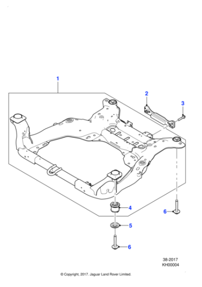 J9C21167 - Jaguar Bolt and washer