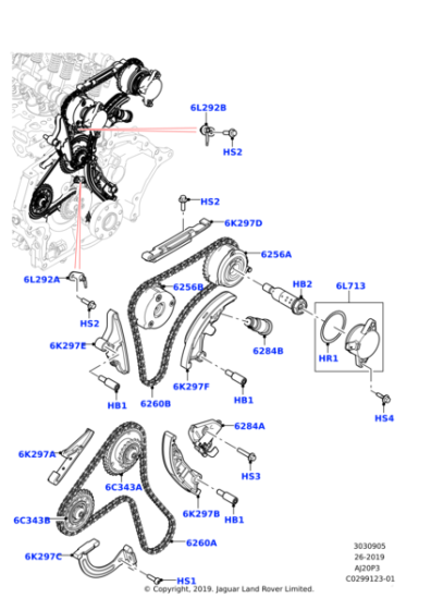 LR125424 - Land Rover Sprocket