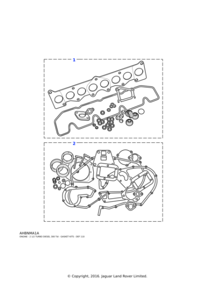 STC2801 - Land Rover Kit-gasket-overhaul