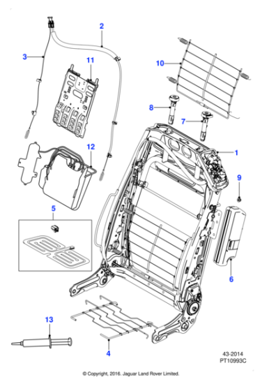 C2P5127 - Jaguar Trigger cable