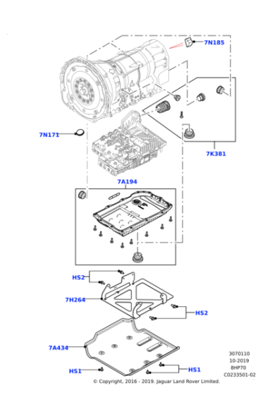 LR065237 - Land Rover PLUG SERVICE KIT