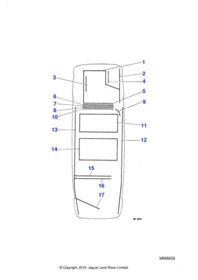 DAC9044 - Jaguar Door harness