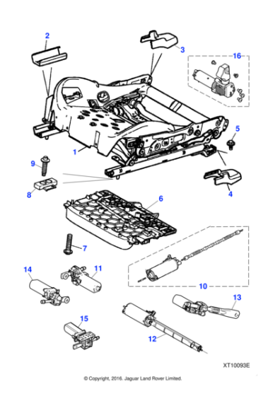 C2C34748 - Jaguar Aluminium spacer