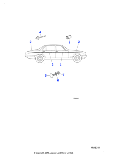 BD293341 - Jaguar Rivet
