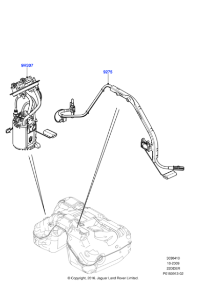 LR038722 - Land Rover Sender And Pump