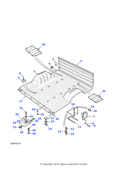 WL108002 - Land Rover Washer