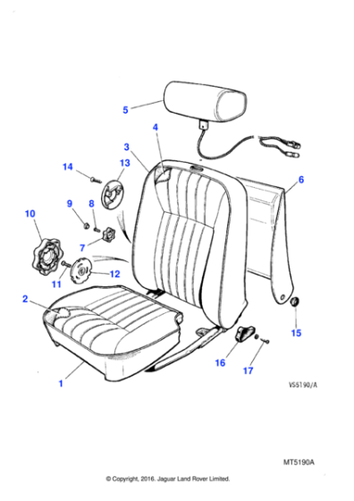 AC608051J - Jaguar Screw