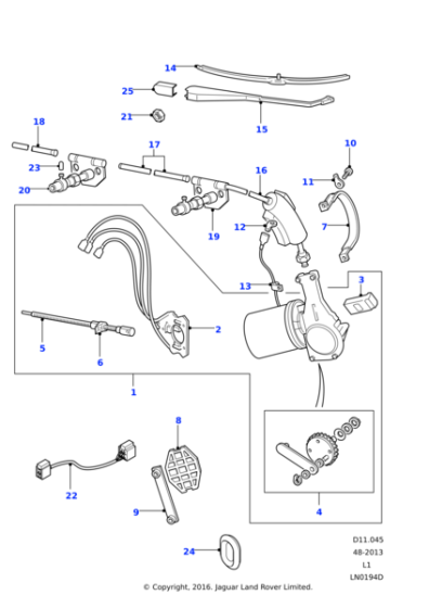 DLY000010 - Land Rover Ferrule