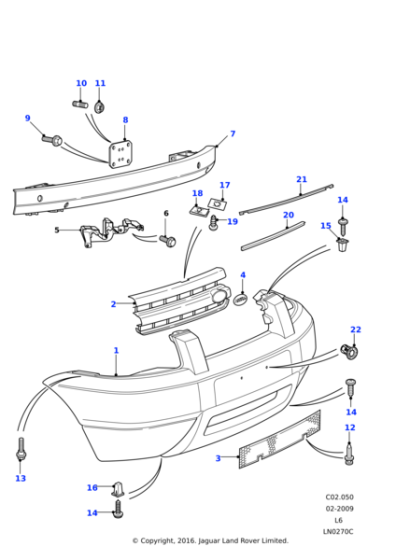 AYG100080 - Land Rover Bolt
