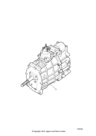FRC8562E - Land Rover Transmission assembly