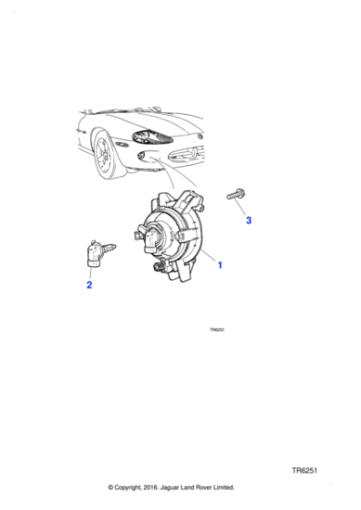 C2S10252 - Jaguar Bolt And Washer