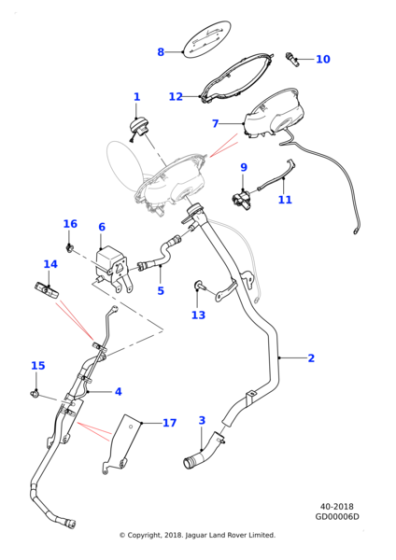 T4A11597 - Jaguar Vapour pipe