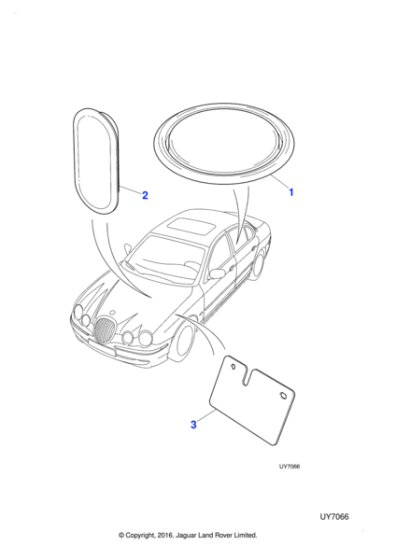 XR86043 - Jaguar Inspection cover