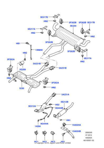 WCU000260 - Land Rover Insulator