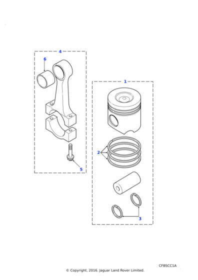 LFL500040 - Land Rover Piston-engine