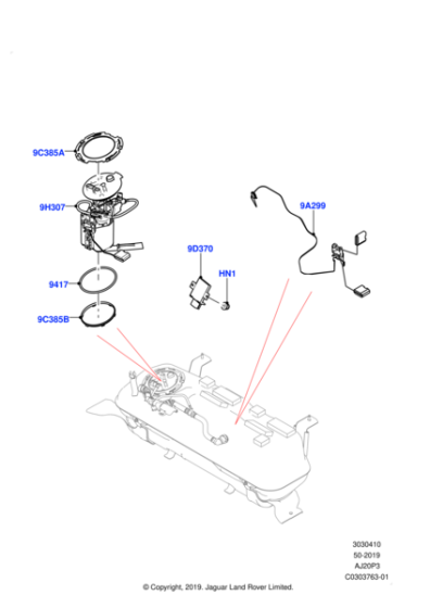 LR136595 - Land Rover Sender And Pump