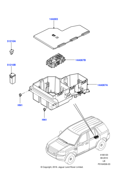 LR003730 - Land Rover Fuse