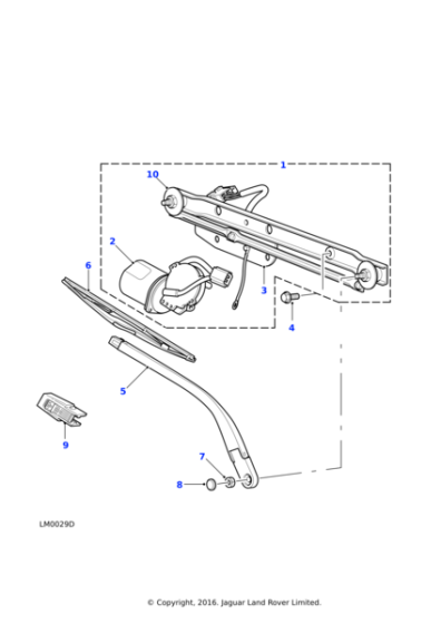 DKC100960 - Land Rover Blade-windscreen wiper