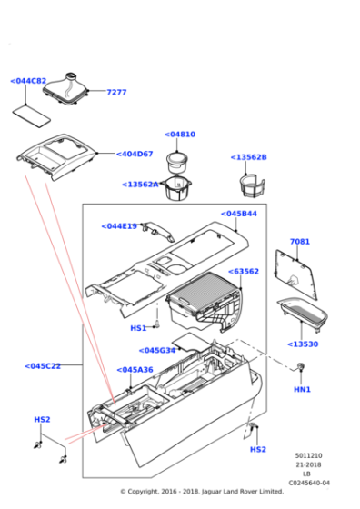 FX105042 - Land Rover Nut
