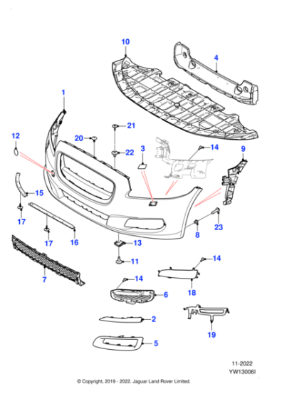 C2D35891 - Jaguar Foam insert