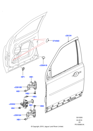 LR002082 - Land Rover Nut