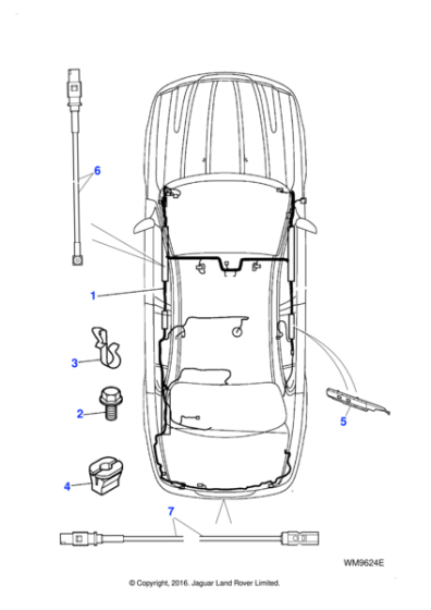 C2S47269 - Jaguar Body harness