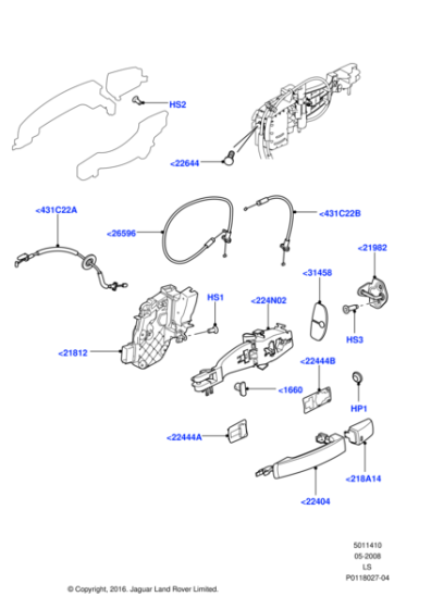 ABS780145 - Land Rover Spacer