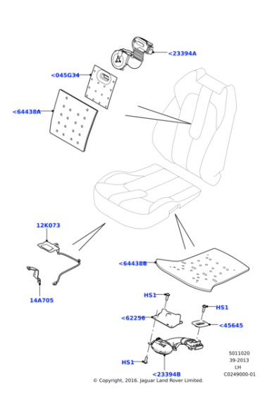 LR049604 - Land Rover Bracket