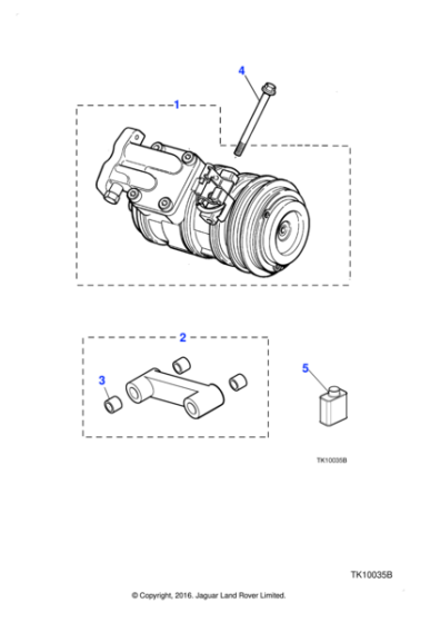 JLM12260 - Jaguar Oil-compressor-air conditioning