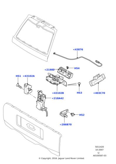 BYP500290 - Land Rover Screw