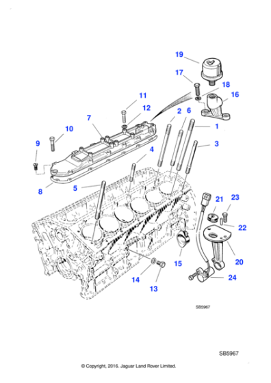 LNA5642CA - Jaguar Oil pressure transducer