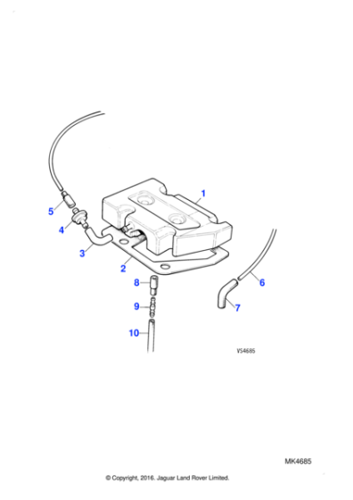 C39520 - Jaguar Stepped hose