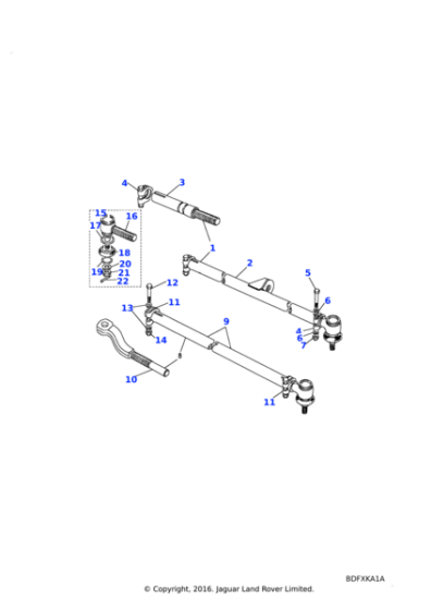 252210 - Land Rover Locknut