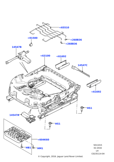 LR064929 - Land Rover Frame