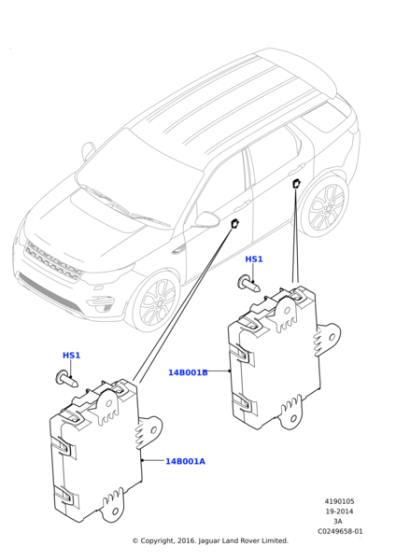 LR065308 - Land Rover Module-Control