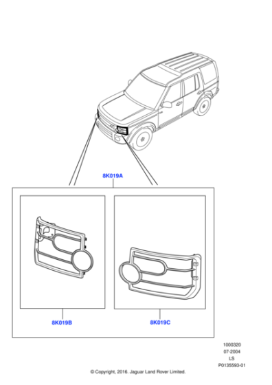 VUB501200 - Land Rover Guard