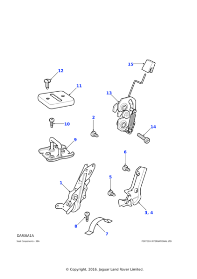 AB608054 - Land Rover Screw