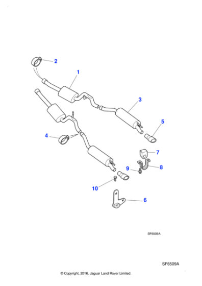 NJA6804BA - Jaguar Mounting cradle