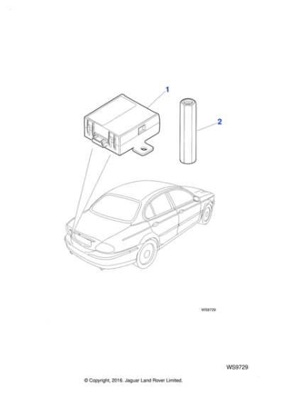 C2S23077 - Jaguar Inclination sensor