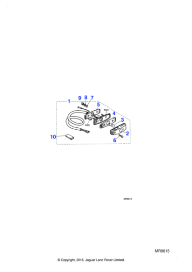 104618 - Jaguar Connector tube