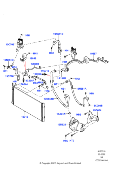 LR135178 - Land Rover Tube