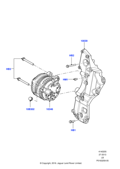 LR007090 - Land Rover Alternator