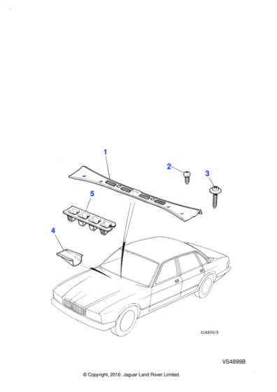 BCC4876 - Jaguar Edge clip