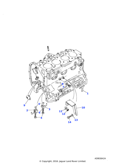 ETC5592 - Land Rover Valve-bearing housing jet
