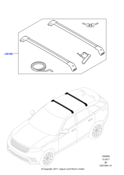 Range Rover Velar Cross Bars