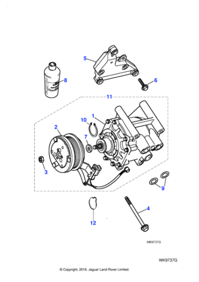XR831334 - Jaguar O-Ring