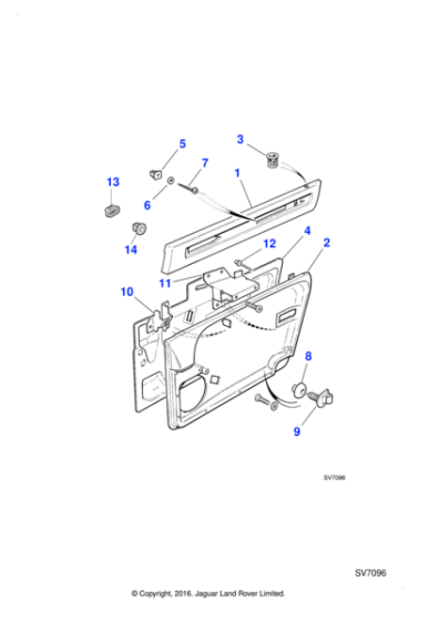 53K3039J - Jaguar Spire nut