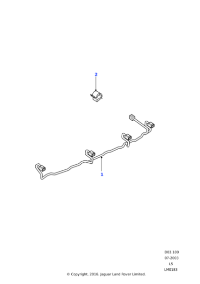 YMD001410 - Land Rover Wiring