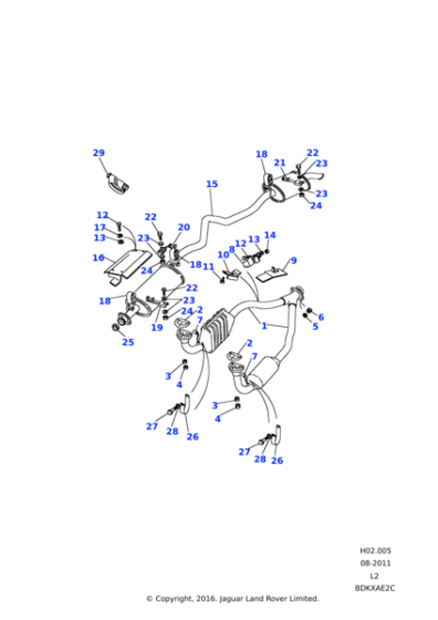 ERR3601 - Land Rover Heatshield-catalyst bulkhead