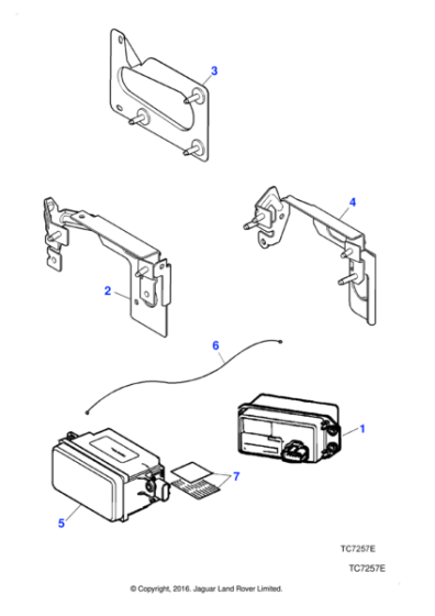 XR847983 - Jaguar Link lead